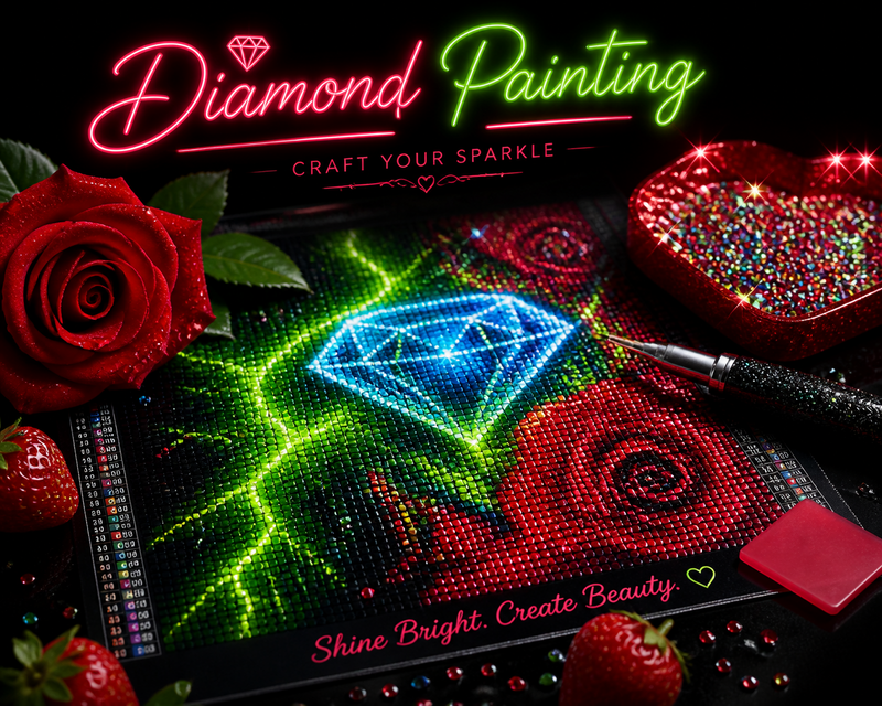 Neon, Glow & Dark Canvas Paintingz