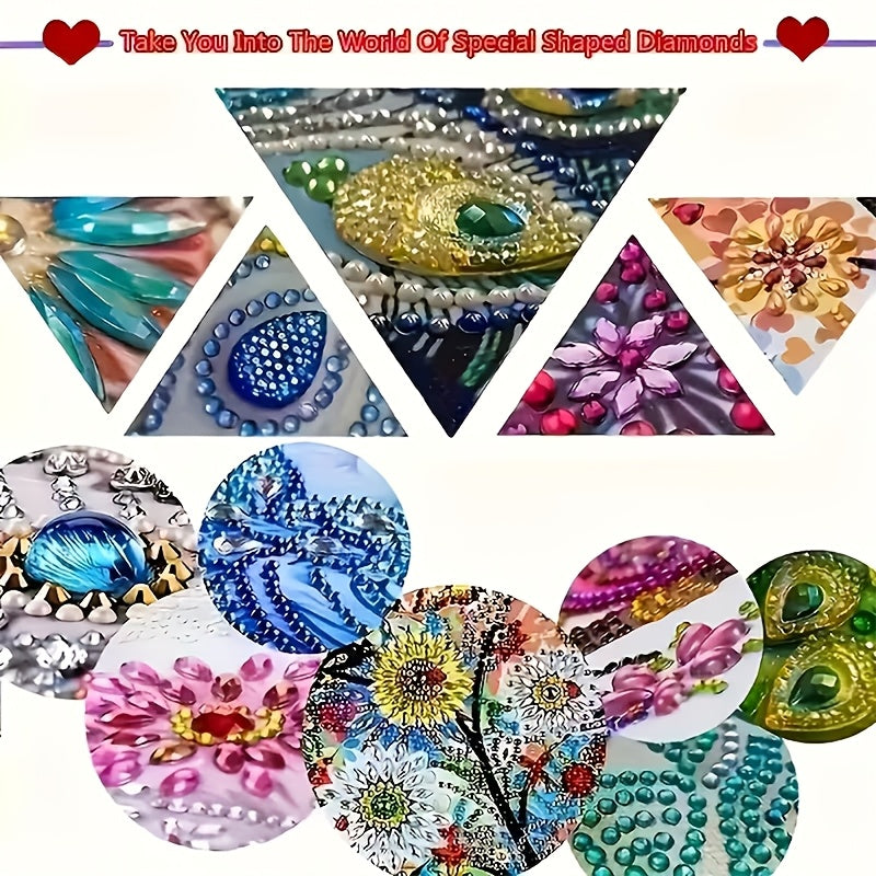 Beelieve Diamond Painting Kit 7.87x7.87 Inch Tools Set