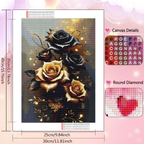 Glistening Rose Diamond Painting