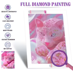 Prismatic Pink Panther Diamond Painting